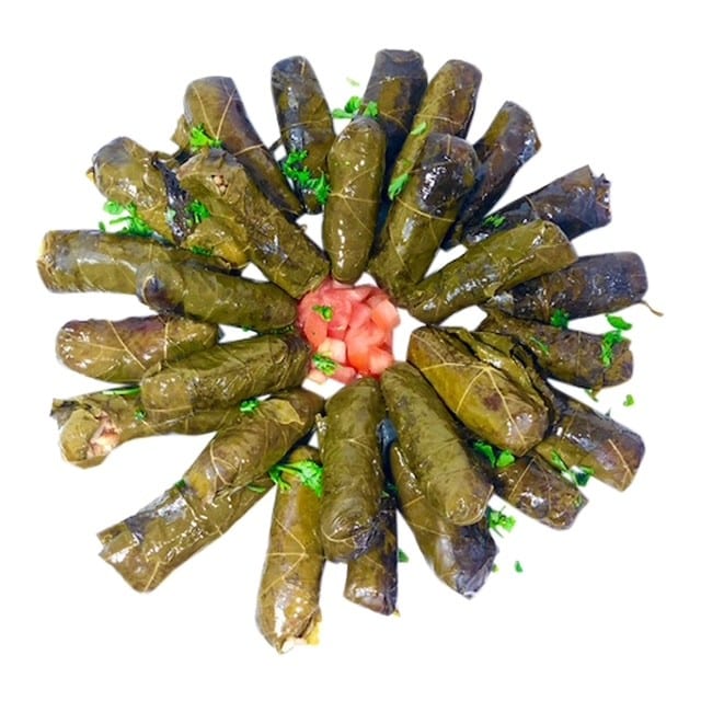 Meat Grape Leaves.
