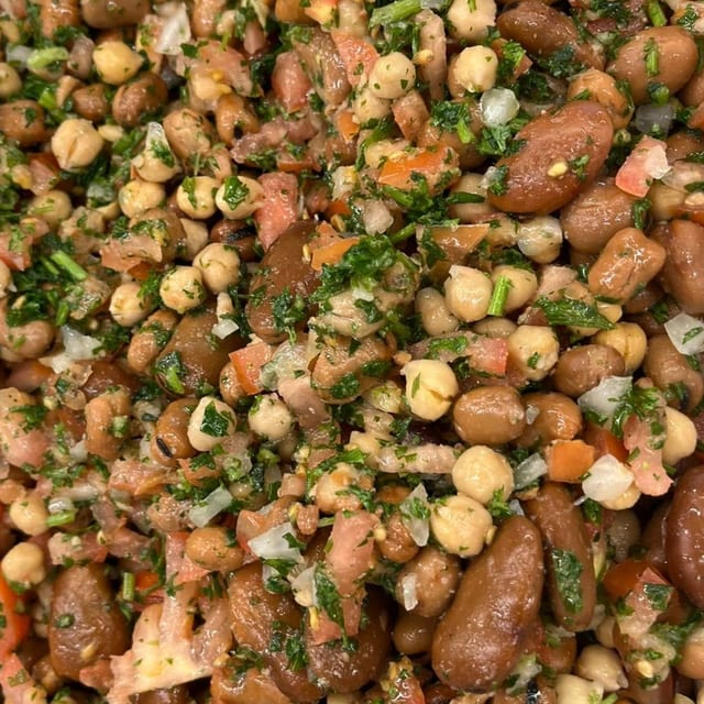 Fava Bean Salad.