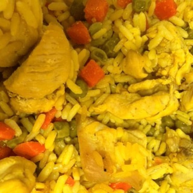 Chicken Vegetable Rice.
