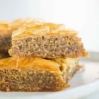 Homemade Walnut Baklava