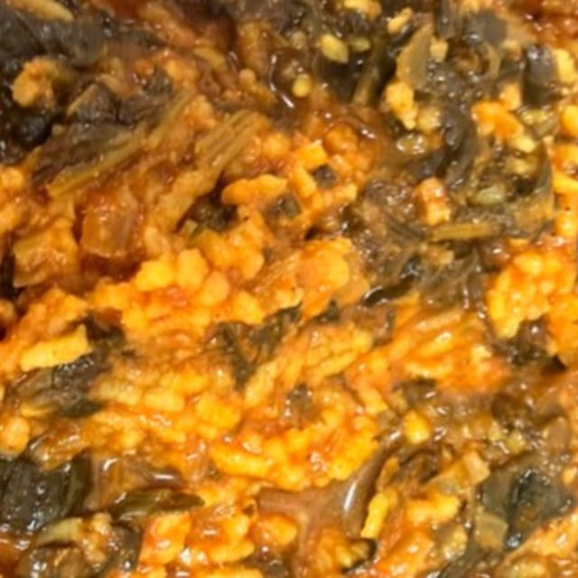 Spinach Rice.