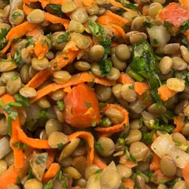Lentil Salad.