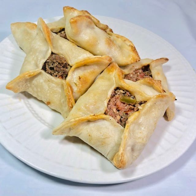 Meat Melt Fatayer.