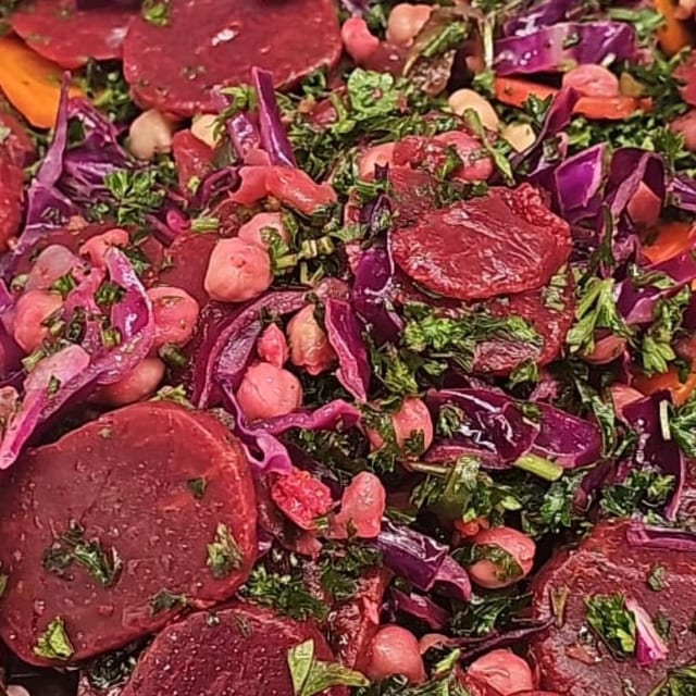 Shamandar (Beet) Salad.