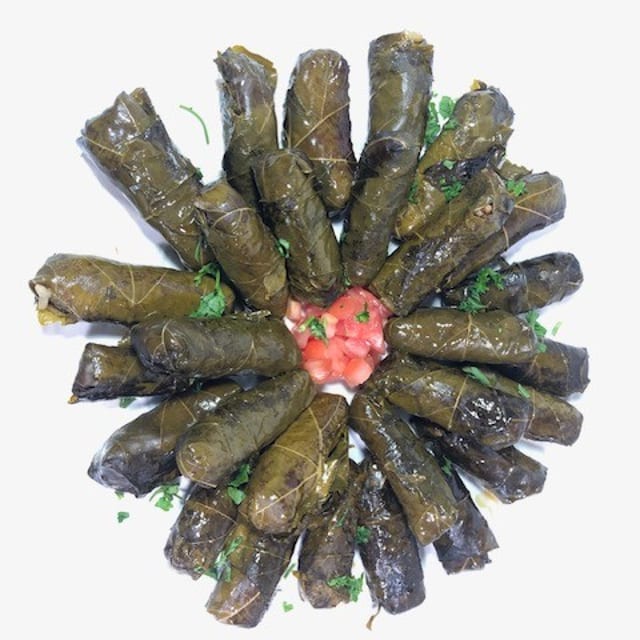 Meat Grape Leaves.